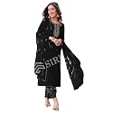SIRIL Women39s Cotton Blend Embroidery Kurta Pant