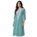SIRIL Women39s Cotton Blend Straight Fit Straight