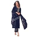 SIRIL Women39s Cotton Blend Embroidery Kurta Pant