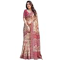 SIRIL Women39s Cotton Linen Printed Handloom Saree