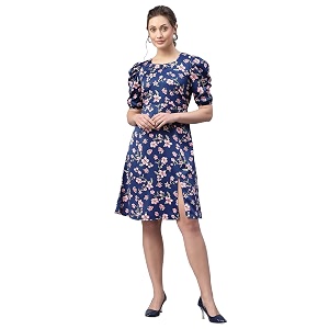 SIRIL - Womens Digital Print Half Sleeve