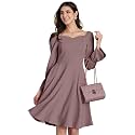 SIRIL Women39s Full Sleeve Polyester Solid Fit