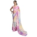 SIRIL Women39s Georgette Printed One Minute Saree