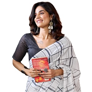 SIRIL Womens Printed Chanderi Cotton One Minute