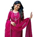 SIRIL Women39s Rayon Viscose Sequence Embroidery Work