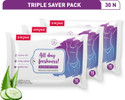 SIRONA Intimate Wet Wipes (30 Wipes - 3 Pack) Intimate Wipes