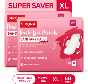 SIRONA Rash-Free Cottony Soft For Heavy