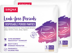 SIRONA Super Absorbent Disposable Period Panty with