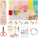 SIRTERIQ Bracelet Making Kit With Unicorn Pendants
