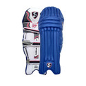 SIS SG TEST OPENER BATTING LEG GAURDS Men's (39 - 43 cm) Batting Pad (Blue, Compact For right Handed Batsman)