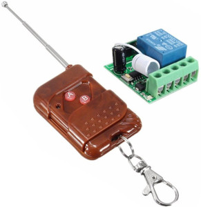sisah 1 way 12 volt remote control switch with universal remote