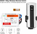 SiSAH 1 Way Remote Control Switch Smart Switch