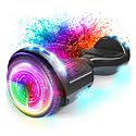 SISIGAD Scooter, 6.5" Flash Wheels &amp; Corlorful LED Lights, All for Girls Boys Kids Ages 6+