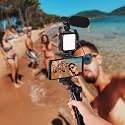 Smartphone Camera Vloging kit,YouTube Camera Video Kit with LED Light,Microphone, Phone Holder,Tripod Compatible with Most Phone/Camera for TIK tok,Vlogging, Filming,YouTube, Selfie,Photo