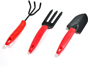 sisq gardening tools set of 3  hand cultivator trowel garden fork garden tool kit