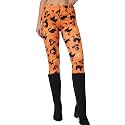 sissycos Women's 80s Leggings Neon Artistic Splash Printed Pants