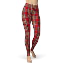 sissycos Women's 80s Leggings Neon Artistic Splash Printed Pants
