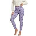 sissycos Women's 80s Leggings Neon Artistic Splash Printed Pants