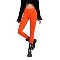 sissycos Women's 80s Leggings Neon Artistic Splash Printed Pants