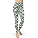 sissycos Women's 80s Leggings Neon Artistic Splash Printed Pants