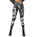 sissycos Women's Christmas Halloween Crossover Leggings High Waisted