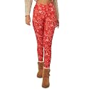 sissycos Women's Christmas Halloween Crossover Leggings High Waisted