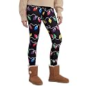 sissycos Women's Christmas Halloween Crossover Leggings High Waisted