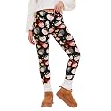 sissycos Women's Christmas Halloween Crossover Leggings High Waisted