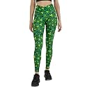 sissycos Women's Christmas Halloween Crossover Leggings High Waisted
