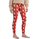 sissycos Women's Christmas Halloween Crossover Leggings High Waisted