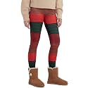 sissycos Women's Christmas Halloween Crossover Leggings High Waisted