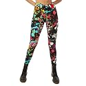 sissycos Women's Christmas Halloween Crossover Leggings High Waisted