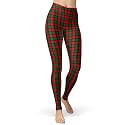 sissycos Women's Christmas Halloween Crossover Leggings High Waisted
