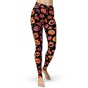 sissycos Women's Christmas Halloween Crossover Leggings High Waisted