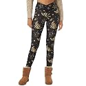 sissycos Women's Christmas Halloween Crossover Leggings High Waisted