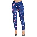 sissycos Women's Christmas Halloween Crossover Leggings High Waisted