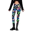 sissycos Women's Christmas Halloween Crossover Leggings High Waisted