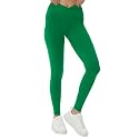 sissycos Women's Christmas Halloween Crossover Leggings High Waisted