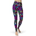 sissycos Women's Christmas Halloween Crossover Leggings High Waisted