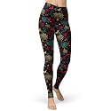 sissycos Women's Christmas Halloween Crossover Leggings High Waisted