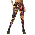 sissycos Women's Christmas Halloween Crossover Leggings High Waisted