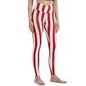 sissycos Women's Christmas Halloween Crossover Leggings High Waisted