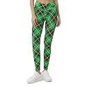 sissycos Women's Christmas Halloween Crossover Leggings High Waisted