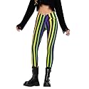 sissycos Women's Christmas Halloween Crossover Leggings High Waisted