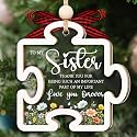 Sister Ornament, Friendship Ornaments, Christmas Sisters Gifts from Sister