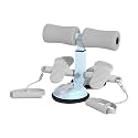 Sit Up Machine - Sit Up Helper With 2 Suction Cup | Multifunction Adjustable Height, Portable Auxiliary Tool for Muscle Training, Ab Workout, Home Gym