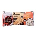 Sita Ram Diwan Chand Chole, Bhature, Jeera Rice 300 gram Each, Ready to Eat, No Preservatives, No Artificial Flavors - Pack of 3
