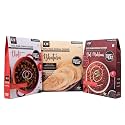 Sita Ram Diwan Chand Ready To Eat Chhole+Bhature+Dal Makhani Combo 300 Gram each | Instant Food - 100% Natural Ingredients &amp; Vegetarian Tasty Snacks - (Pack of 3)