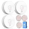 SITERWELL Smoke Detector, 10 Year Product Life Fire Alarm Detectors