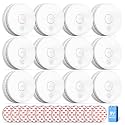SITERWELL12 Pack Smoke Detector, 10 Year Product Life Fire Alarm